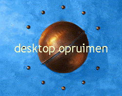 desktop opruimen